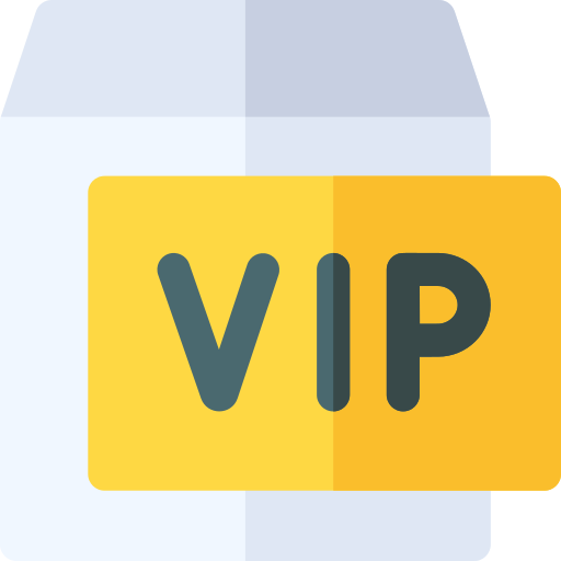 tarjeta vip icono gratis