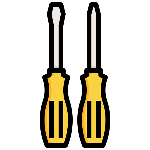 Screwdriver - Free construction and tools icons