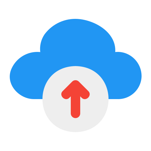 carga en la nube icono gratis