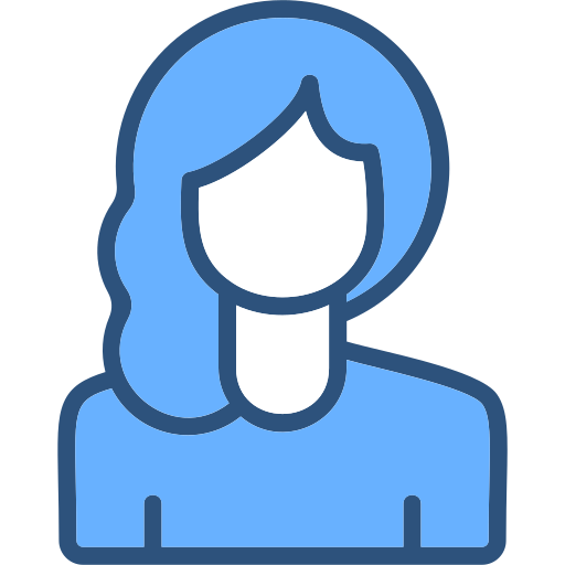 Women Generic Blue icon