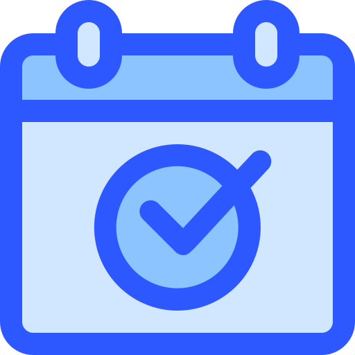 Calendar Generic Blue icon