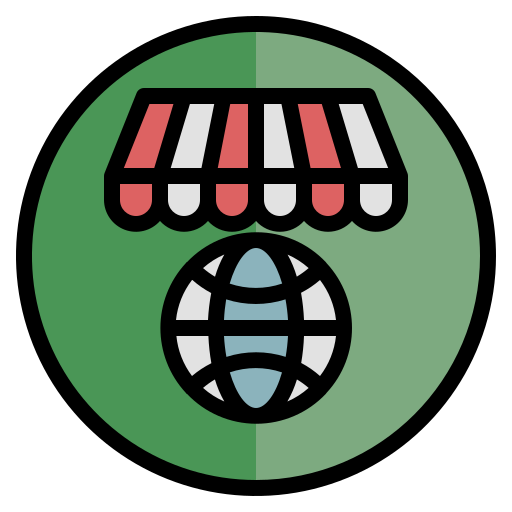 tienda online icono gratis