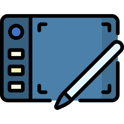 tableta de dibujo icono gratis