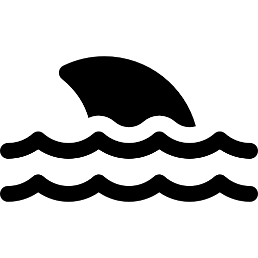 Shark Basic Rounded Filled icon