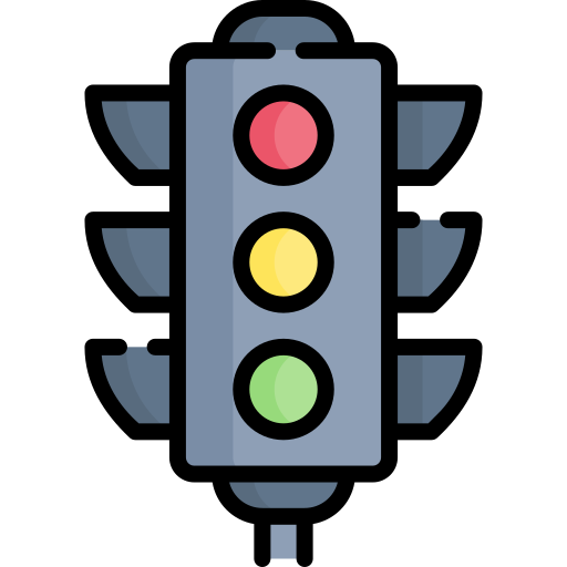 Traffic lights Special Lineal color icon