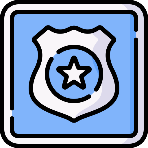 policía icono gratis