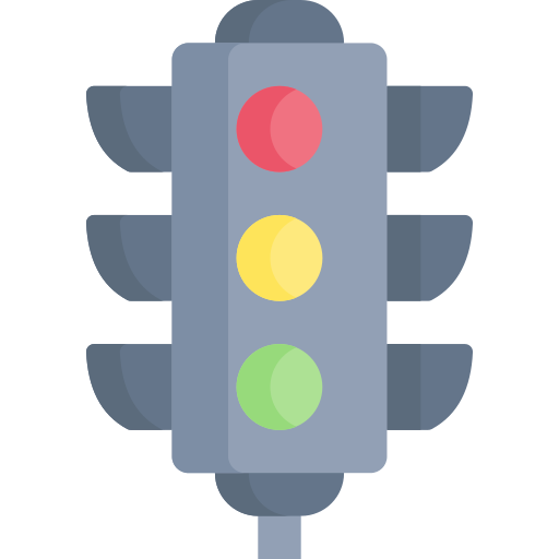 Traffic lights Special Flat icon