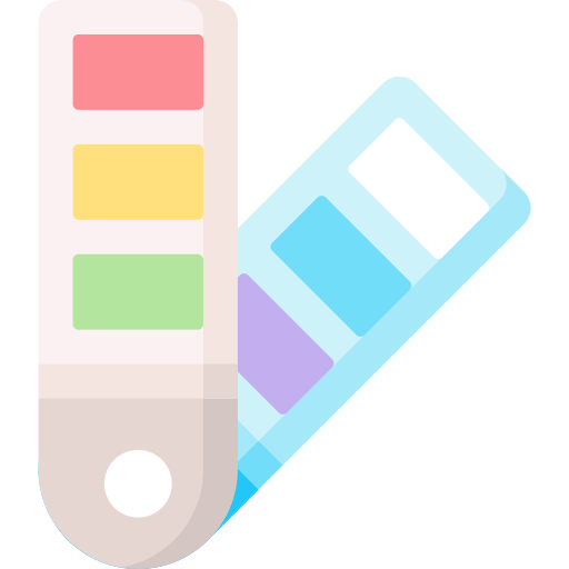 paleta de color icono gratis