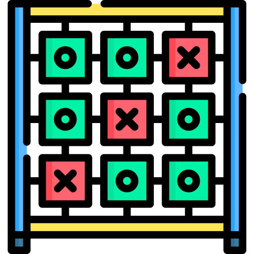 tic tac toe icono gratis