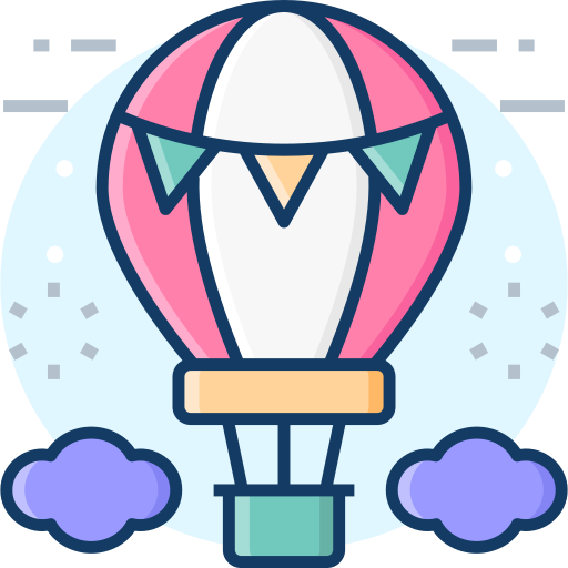 heißluftballon kostenlos Icon