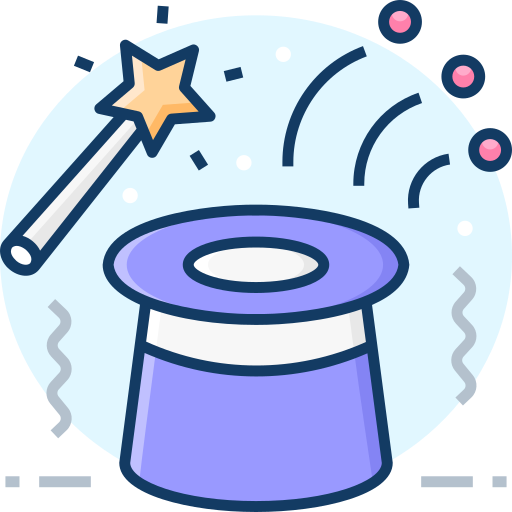 Magic hat free icon