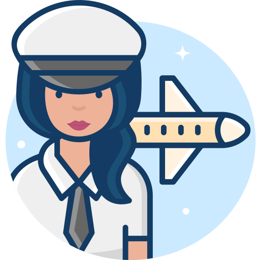 piloto icono gratis