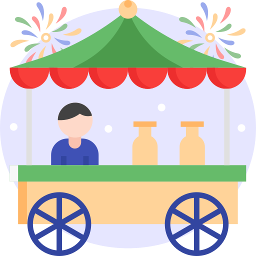 comida de la calle icono gratis