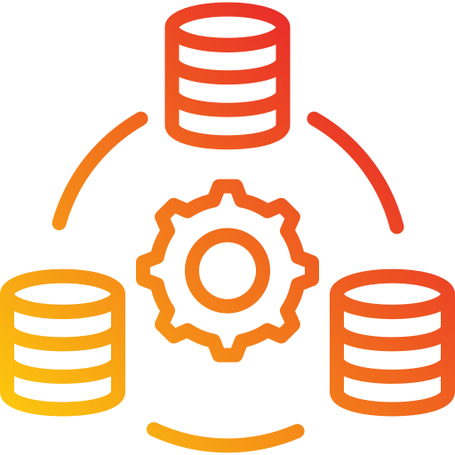 Database management Generic Gradient icon