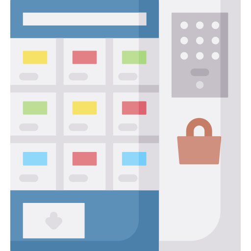 máquina expendedora icono gratis