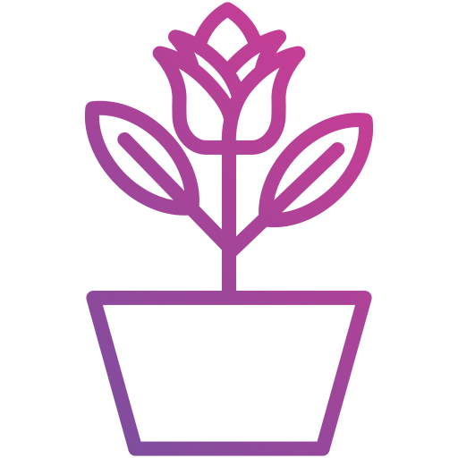 Flower Generic Gradient icon