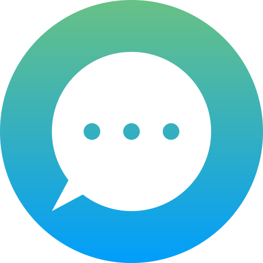 Chat Generic Flat Gradient icon