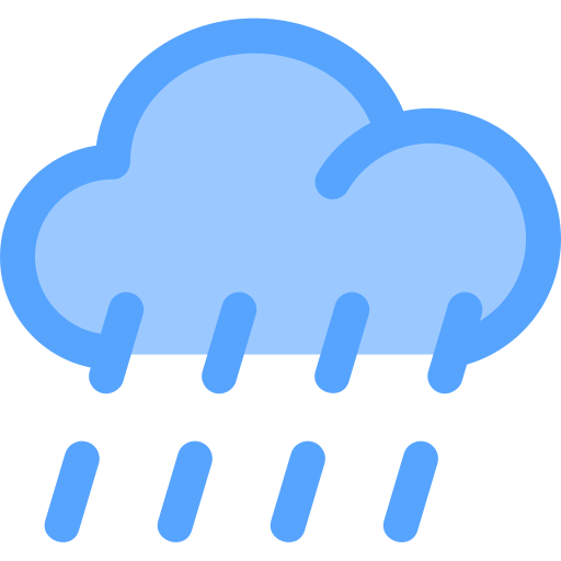 lluvia pesada icono gratis