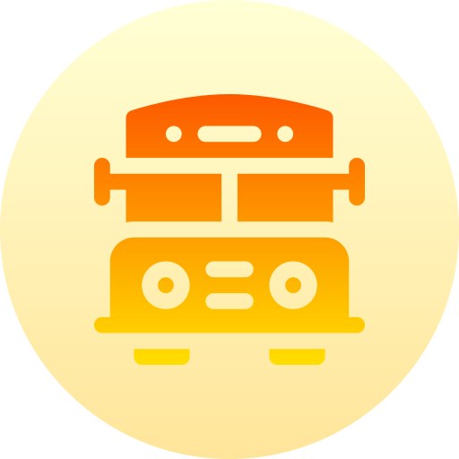 Ônibus escolar grátis ícone Ônibus escolar grátis ícone