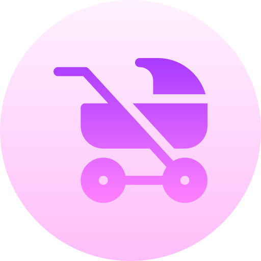 Baby stroller - Free transport icons