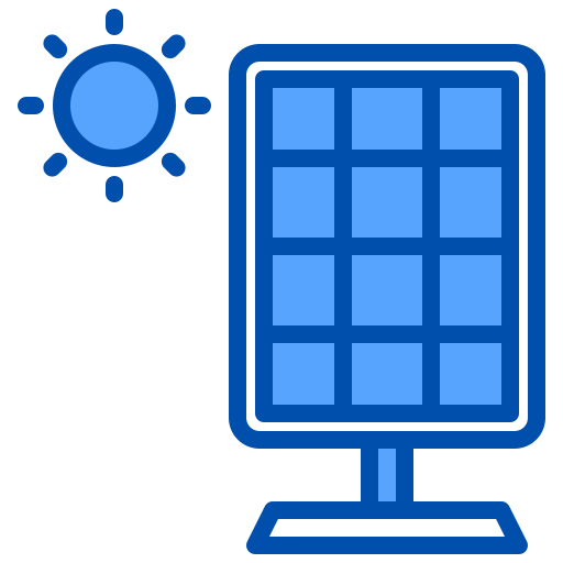 célula solar icono gratis