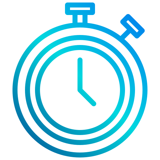 Stopwatch xnimrodx Lineal Gradient icon