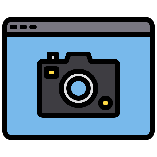 fotografía icono gratis