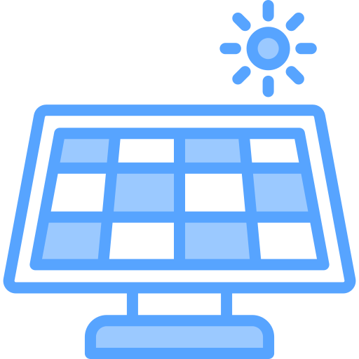 panel solar icono gratis