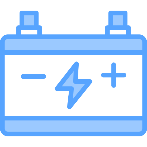 Car battery Generic Blue icon