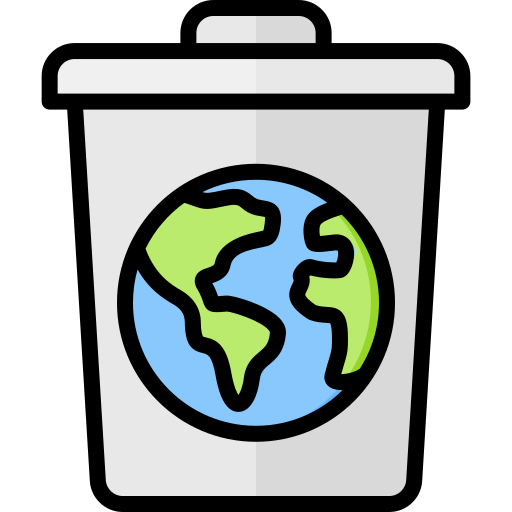 papelera de reciclaje icono gratis