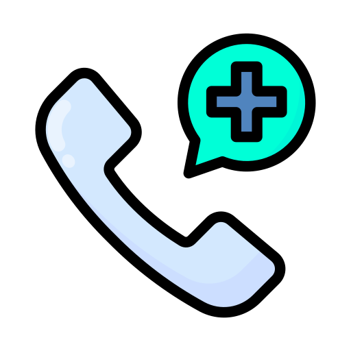 Call Generic Outline Color icon