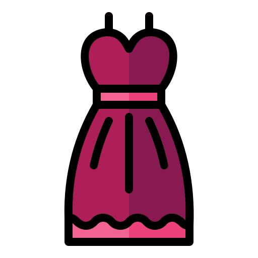 Dress Generic Outline Color icon