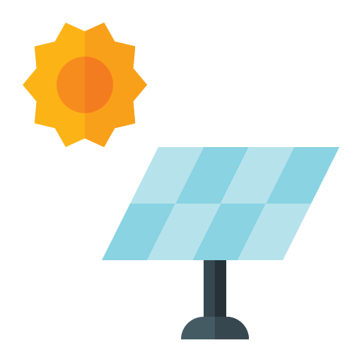 panel solar icono gratis