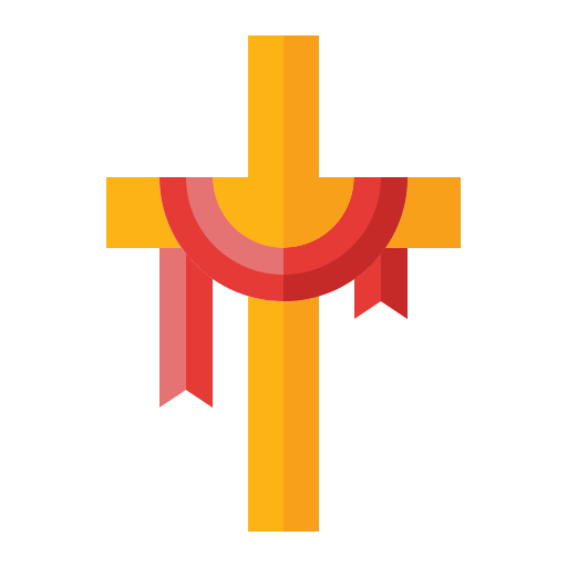 Christian cross free icon Christian cross free icon