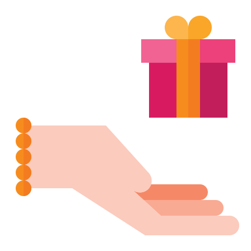 caja de regalo icono gratis