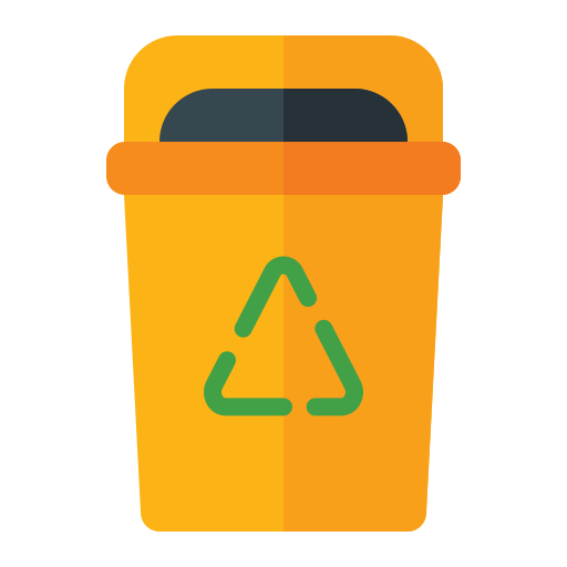 papelera de reciclaje icono gratis