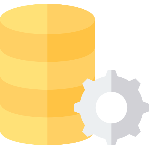 gestión de base de datos icono gratis