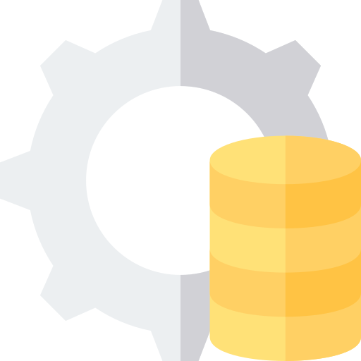 gestión de base de datos icono gratis