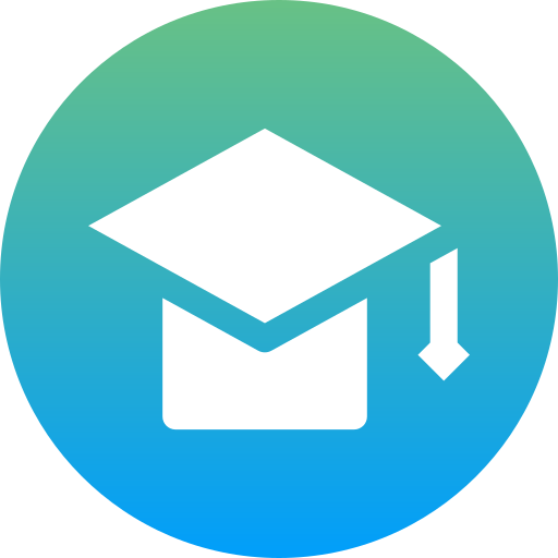 Graduation hat Generic Flat icon