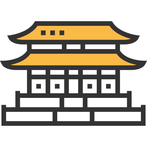 palacio gyeongbokgung icono gratis