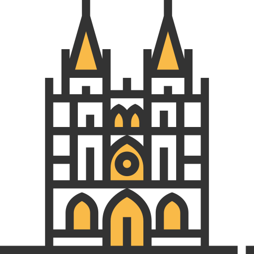 catedral de burgos icono gratis