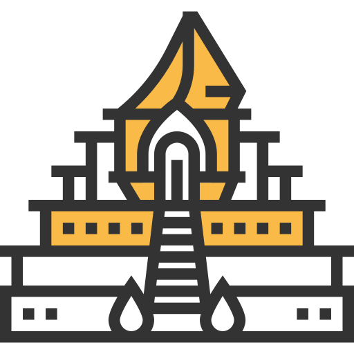 wat chedi luang icono gratis