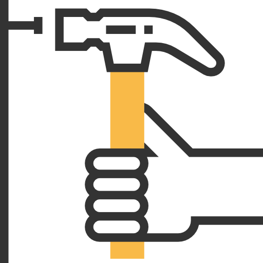 martillo icono gratis