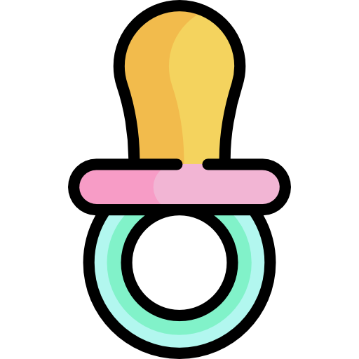 Pacifier Special Lineal color icon