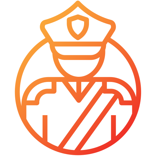 policía icono gratis