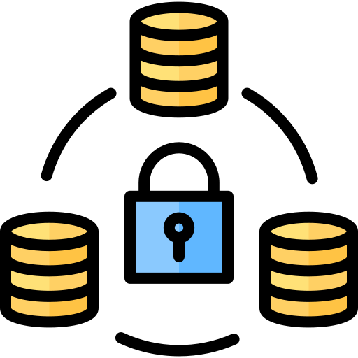 seguridad de la base de datos icono gratis