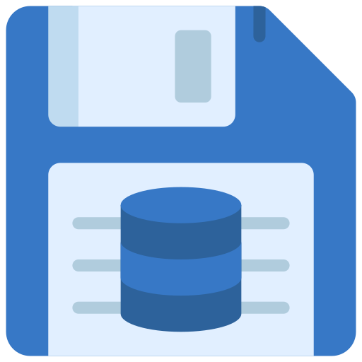 almacenamiento de datos icono gratis