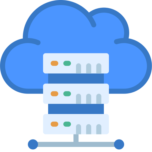 servidor en la nube icono gratis