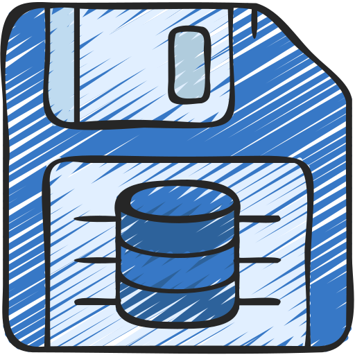 almacenamiento de datos icono gratis