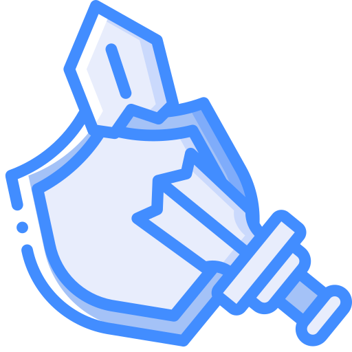 Shield Basic Miscellany Blue icon